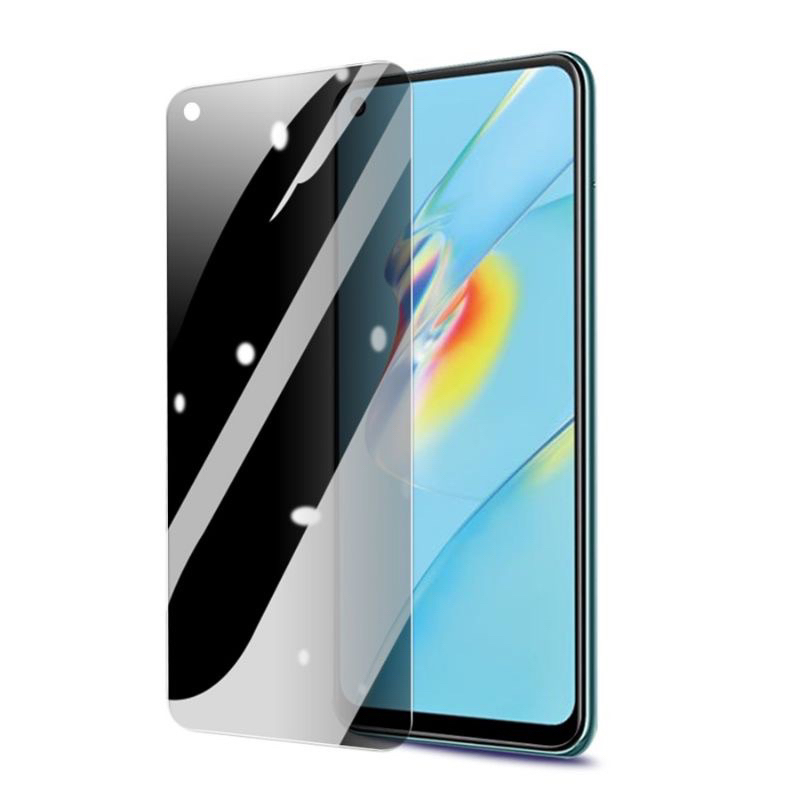 ANTI SPY GLASS Oppo A32 A33 A52 A53 A53S A54 A55 A56 A57 A58 A72 A73 A93 Tempered Glass Anti Spy / Anti Gores Spy / Spy Glass Kaca / Matte Spy / Full Layar