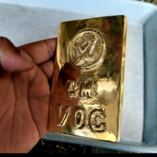 Replika Emas Batangan VOC Asli Mirip