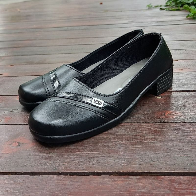 GC SK.F Sepatu Pantofel Wanita Guru Kerja Hak 3 Cm Size 37- 41