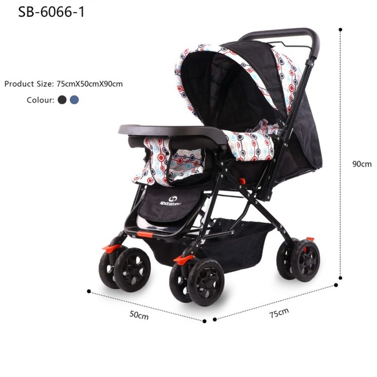 Kereta Dorong Spacebaby SB 6066-1 6212 6215 Setir Bolak Balik 2 Arah Uk XL SB6066-1 SB 6212 SB6215 Reversible Stir Baby Stroller Space Baby