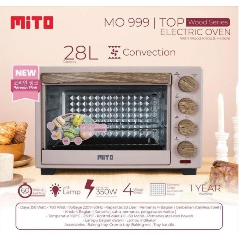 Mito MO-999 Oven Mito Listrik Mito Mo 999