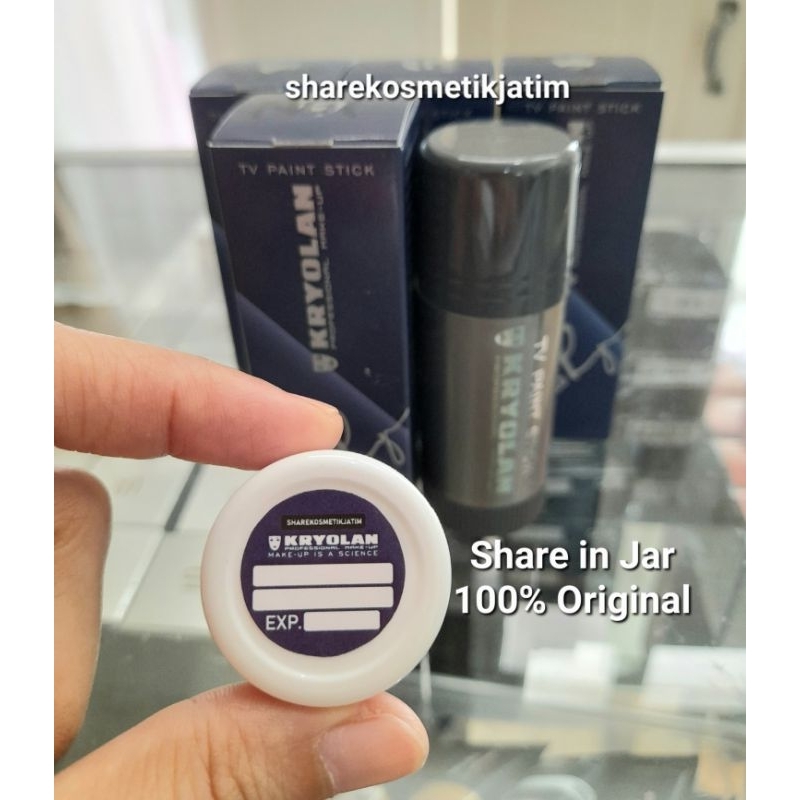 (Share in Jar) Kryolan TV Paint Stick Krayolan Crayolan Shading Contour Highlight Kontur Share in Jar