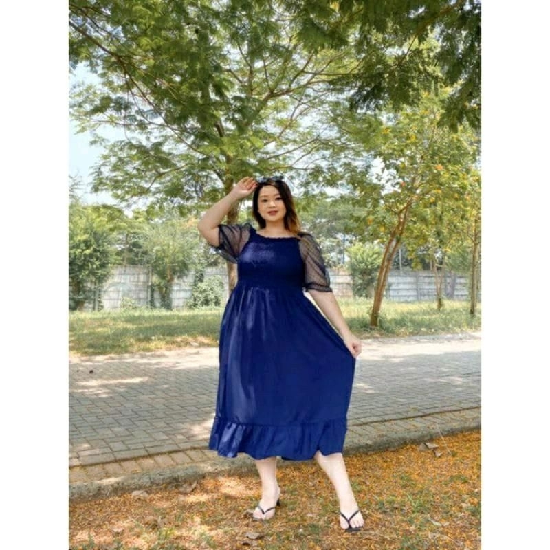 DRESS YAYA JUMBO MURAH/DRESS BIG SIZE SABRINA