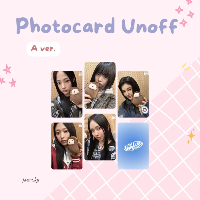 [NEW JEANS] PHOTOCARD SELCA #3 NEW JEANS UNOFFICIAL