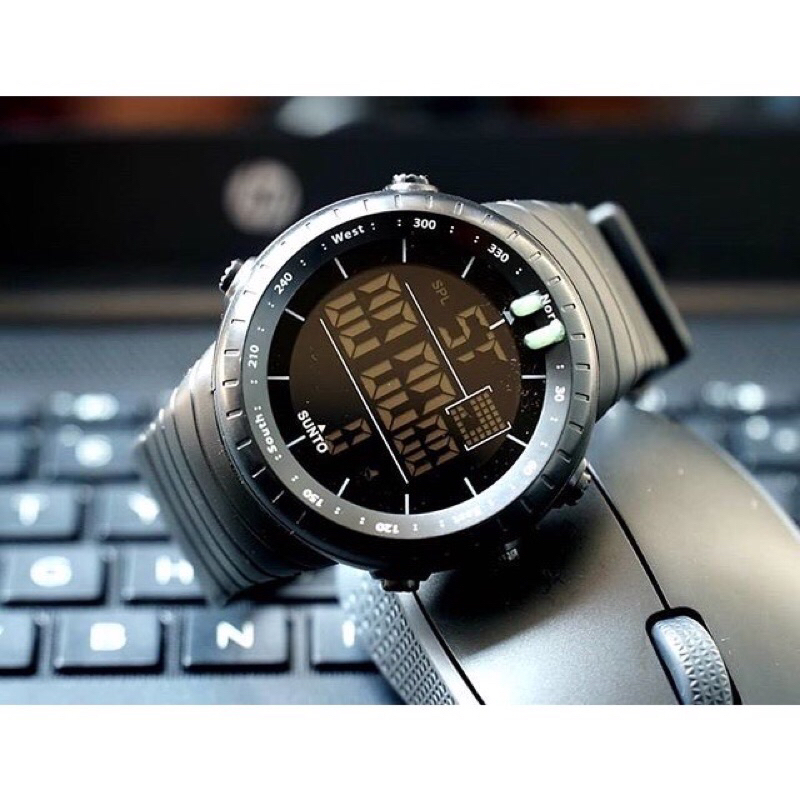 JAM TANGAN PRIA SPORT SUNTOO CORE DIGITAL LED (layar putar)