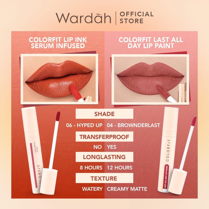 Wardah Colorfit Lip Ink Serum