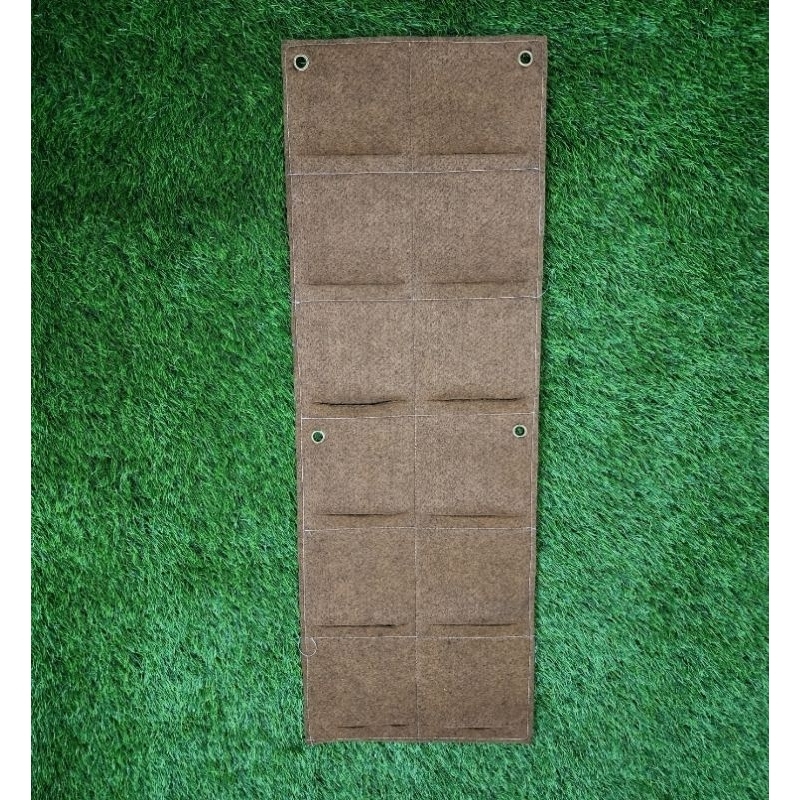 KARPET VERTIKAL GARDEN/ WALL PLANTER ukuran variasi dan ada lubang buat dipaku ke dinding (harga pabrik)