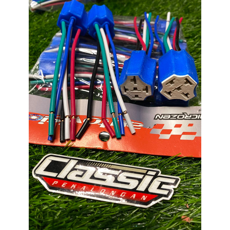 SOKET RELAY 4 KAKI SOKET RELAY KLAKSON LAMPU