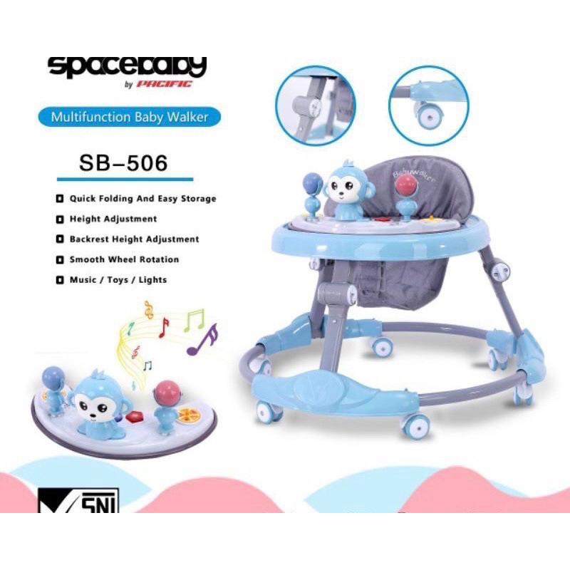 ORIGINAL Baby Walker Alat Belajar Jalan Apolo SPACE BABY SB 506 / SB 507 / SB 509 / SB 505 / SB506 SB505 SB507 SB509