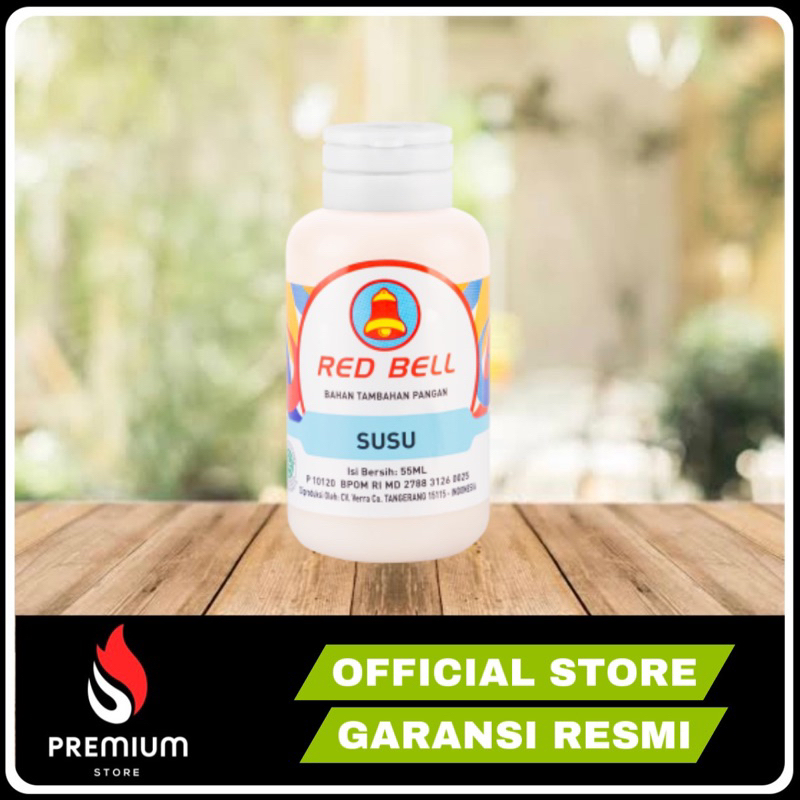 

Perisa Makanan Red Bell Rasa Susu 55 ML