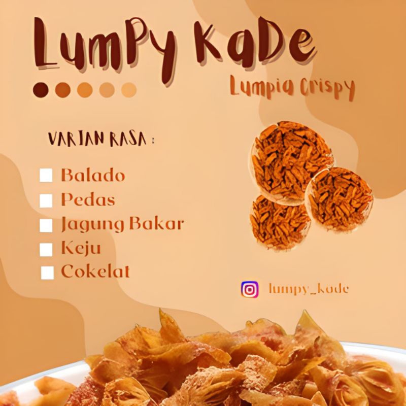 

keripik kulit lumpia / kulpi crispy 100 gram