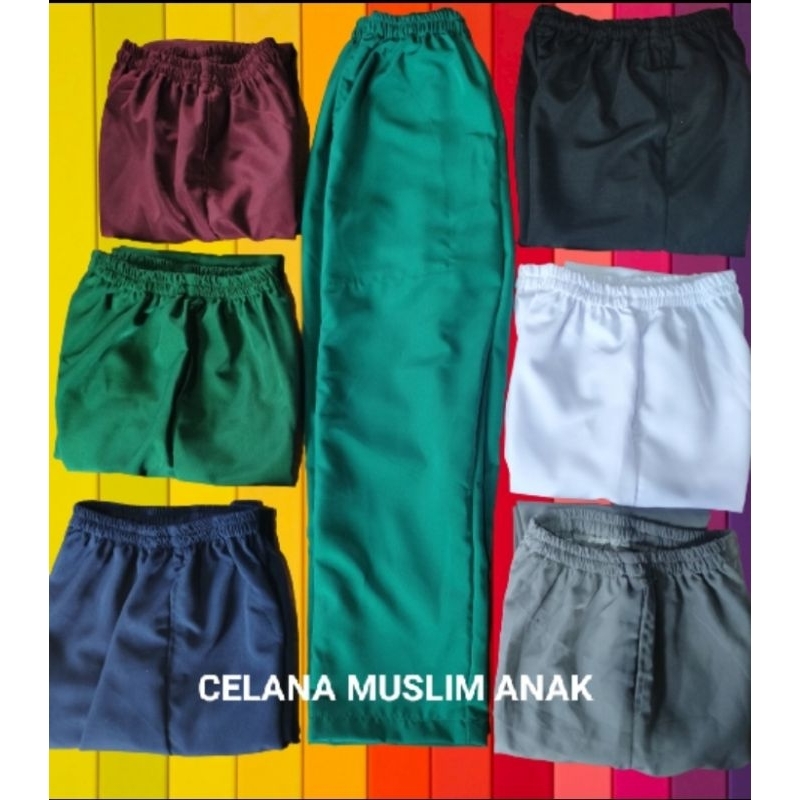celana muslim anak laki laki 4 pcs# celana anak laki laki 4-14 tahun