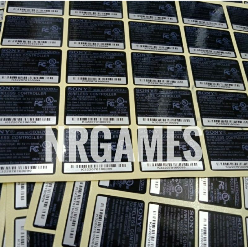 STICKER STIK PS3 ORI / BARCODE STIK PS3 ORI/OP