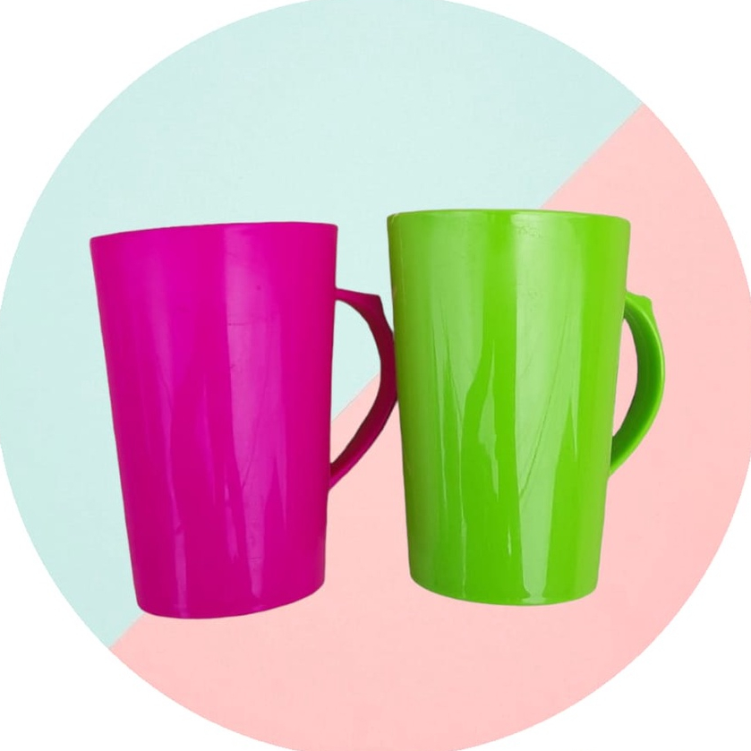 Prasmanan plastik basi segi yuyi teko ulir gelas piring mangkok wadah prasmanan