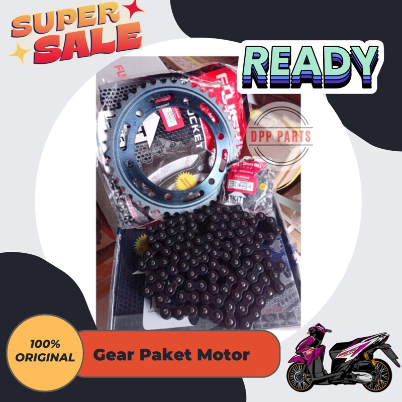 Fujishin Gear Paket Motor Ready Part 1