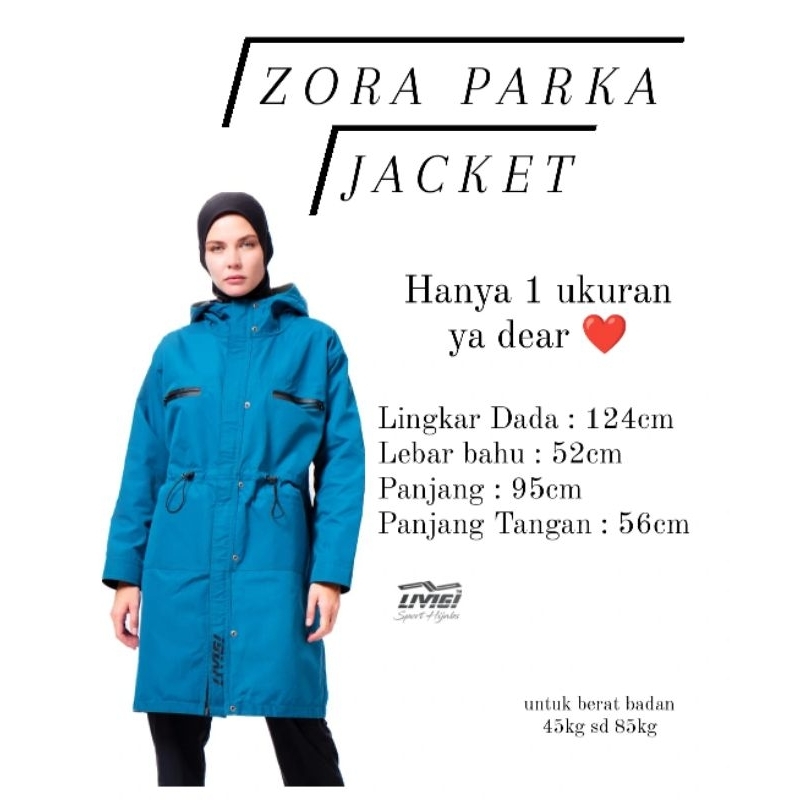 Livigi - Zora Parka Jaket Adventure Water Repellent 2 Side