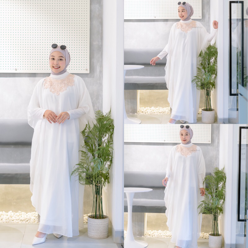 Louna Gamis | Kaftan Wanita Kondangan | Kaftan Mewah | Kaftan Jumbo | Kaftan Premium | Gamis Premium | Gamis Renda | Gamis Kondangan | Gamis Mewah | Gamis Jumbo