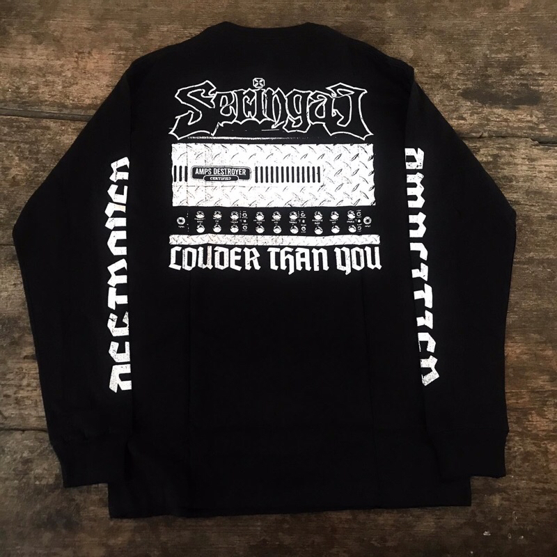 SERINGAI AMPLIFIER LONG SLEEVE BLACK