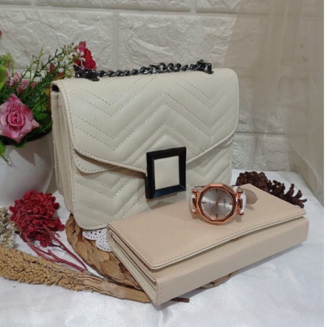 paket 3in1 tas wanita diata k1000