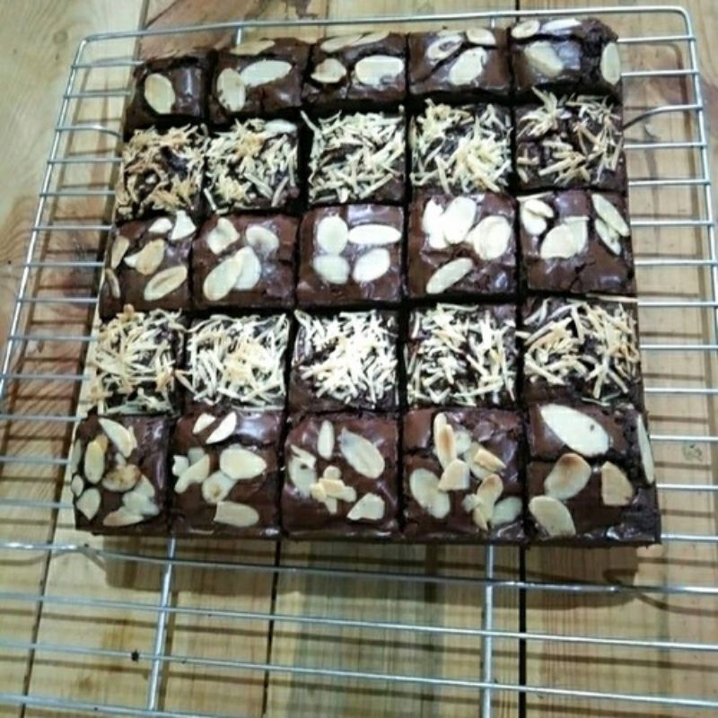 

Brownies Fudgy 2 Toping