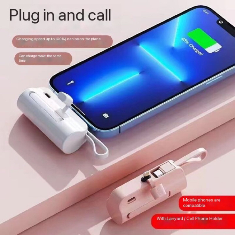 ‼️SALE‼️ Powerbank Korea Portable Mini 5.000mAh PD 20watt + Quick Charge 3.0A