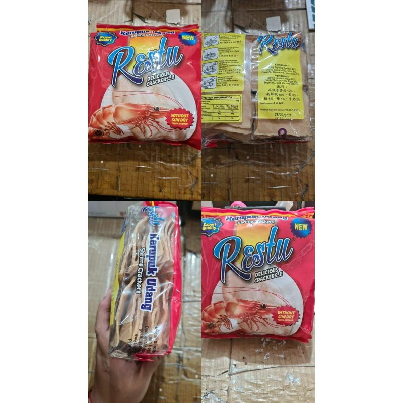 

kerupuk udang restu 500gr