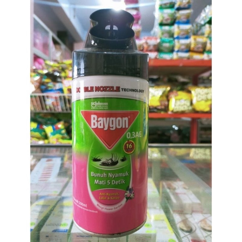 baygon obat nyamuk semprot 200ml varian random