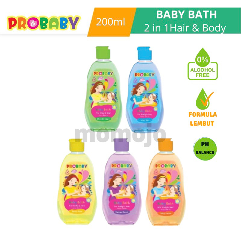 PROBABY Baby Bath Hair Body Sabun Cair Mandi Bayi 2in1 Kulit dan Rambut