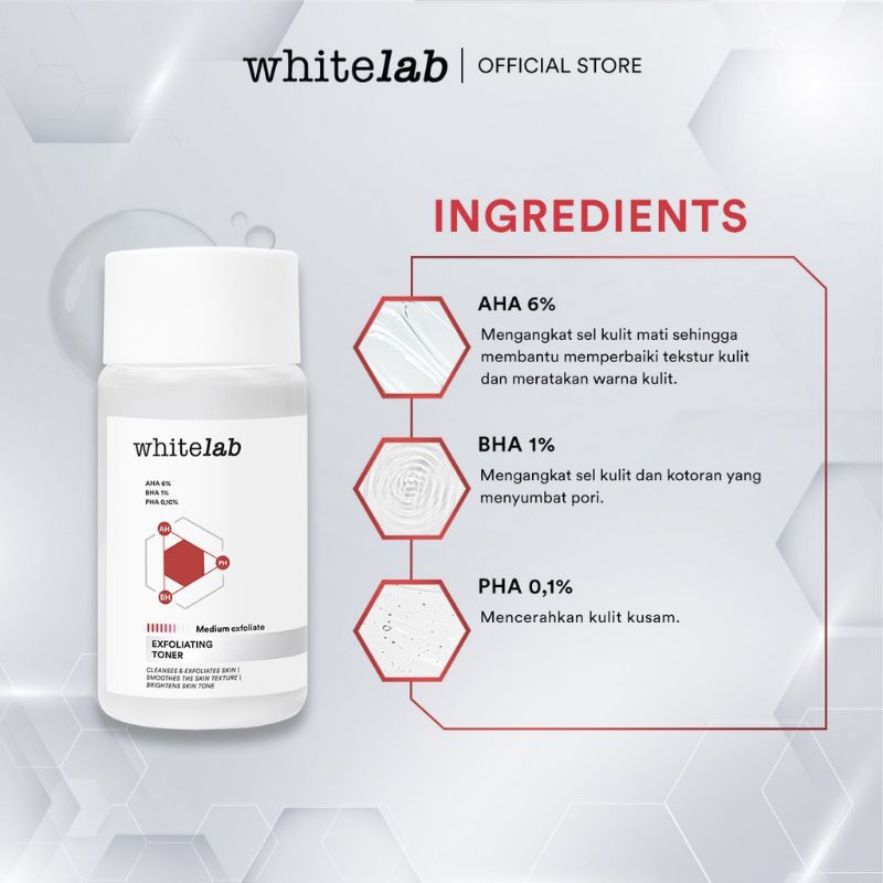 WHITELAB Exfoliating Toner