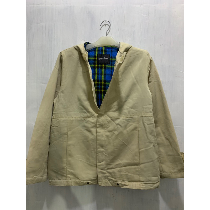 semi parka dalem tartan lembut