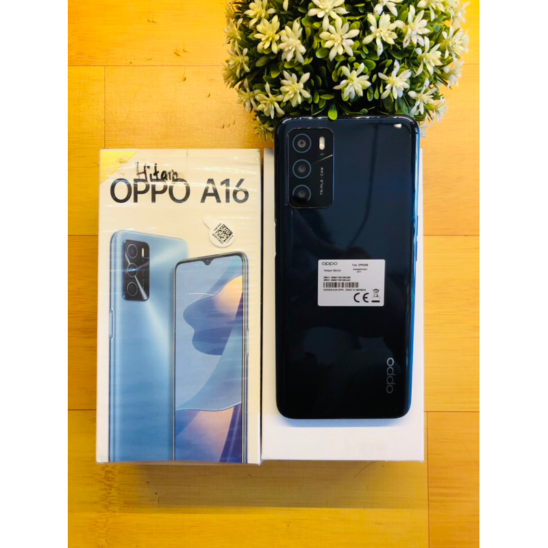 Oppo A16 3/32  GB Ex resmi Oppo Indonesia Original second bekas seken