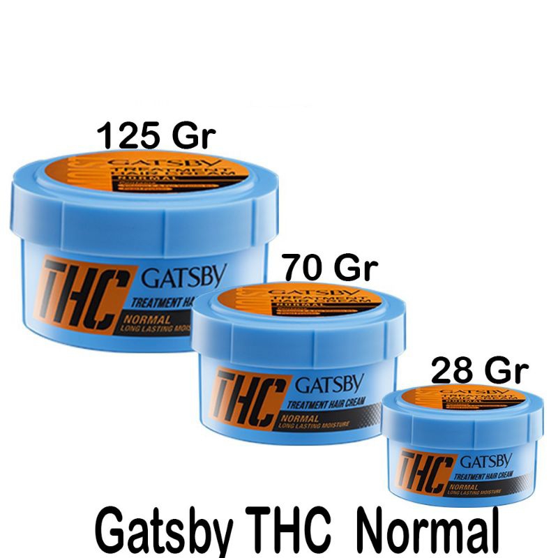 Gatsby THC / Treatment Hair Cream Normal (28gr 70gr 125gr)Minyak Rambut Cowok Getsby/Gesby/Gesbi/Gatsbi/Getsbi