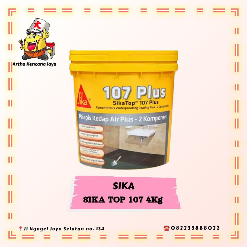 SIKA TOP 107 PLUS 4KG