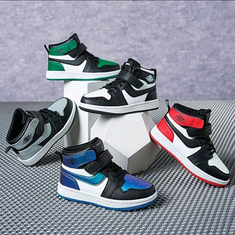 SEPATU SNEAKER ANAK MODEL JORDAN UKURAN 28 SAMPAI 38