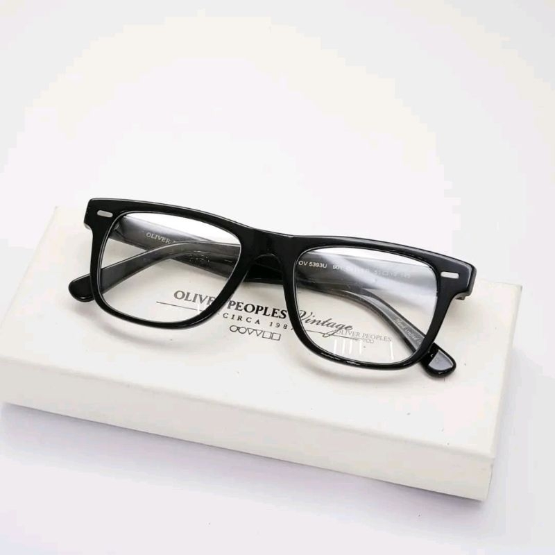 Kacamata Oliver Peoples OV5393 (Oliver) black glossy frame glasses