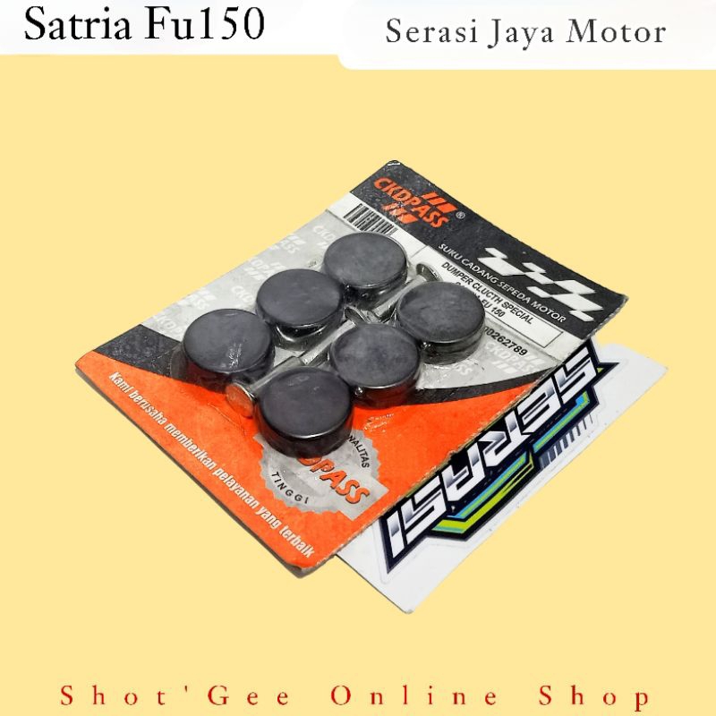 KARET KOPLING FU150 / KARET DAMPER KOPLING SATRIA FU 150