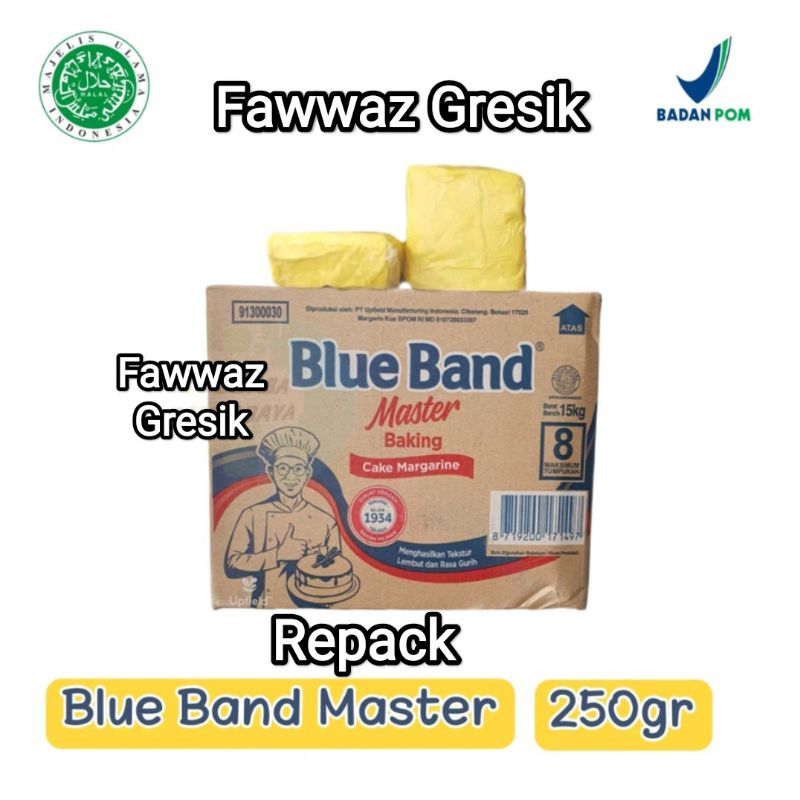 BLUEBAND Master Cake Margarine 250gr - Mentega Blue Band 250 gr