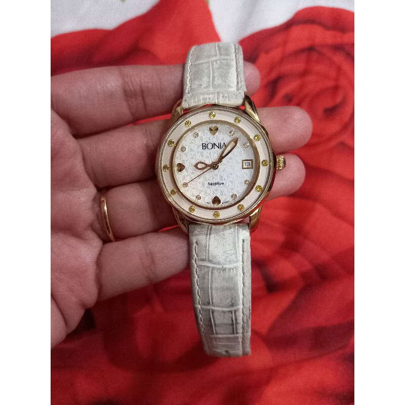 preloved Jam tangan Bonia Authentic