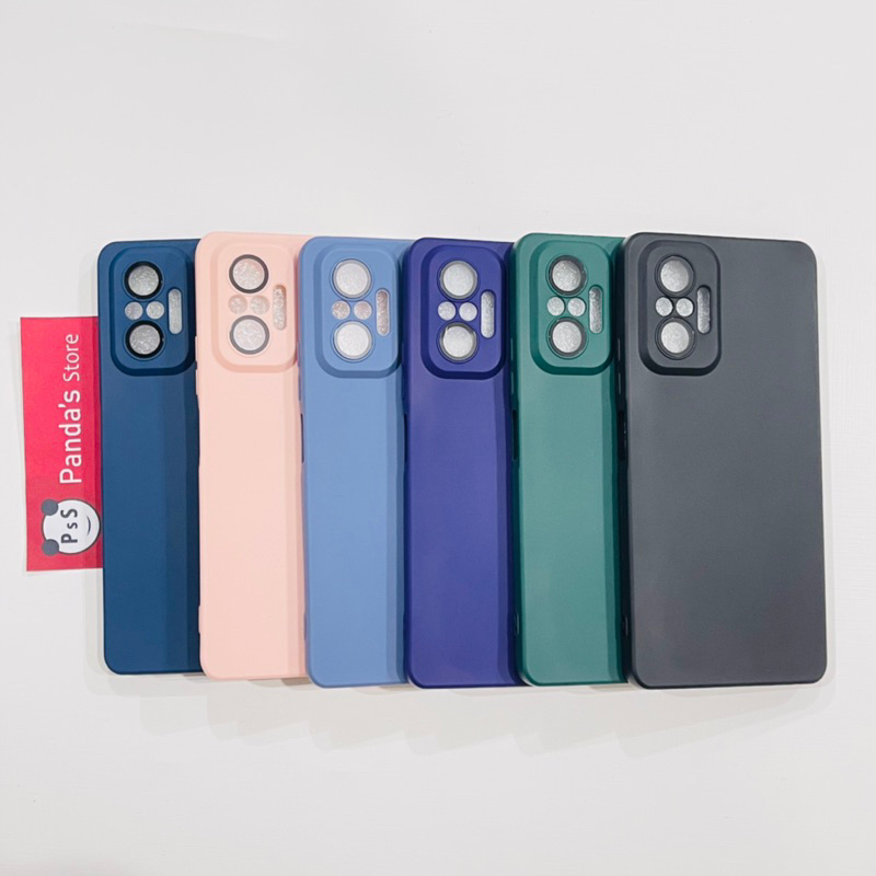 Case Redmi Note 10 Pro Lenspro Makaron Full Color Softcase Pro Lensa