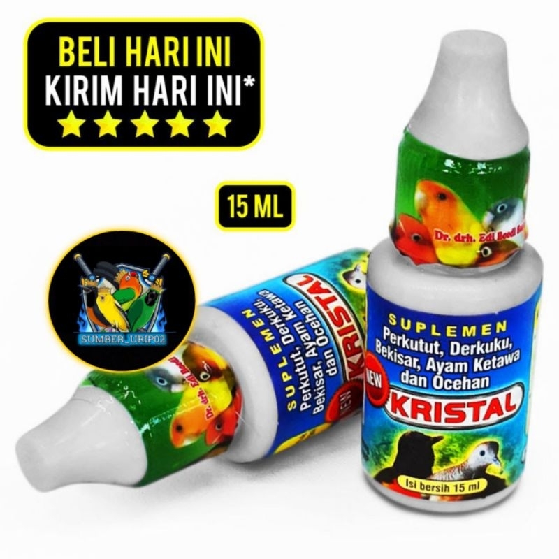 Kristal Dr. Edhi vitamin burung