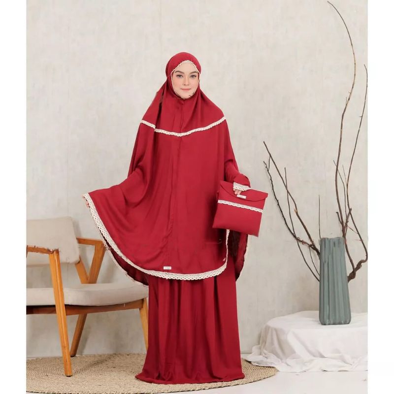 MUKENA HARIAN LEBARAN KATUN RAYON ADEM