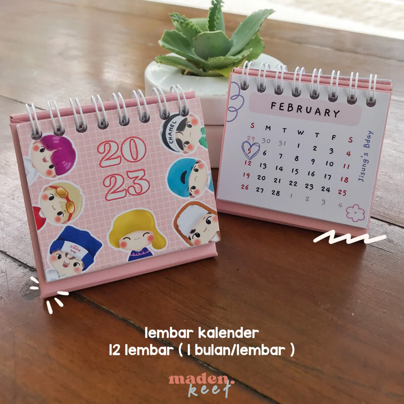 KALENDER NCT DREAM MINI