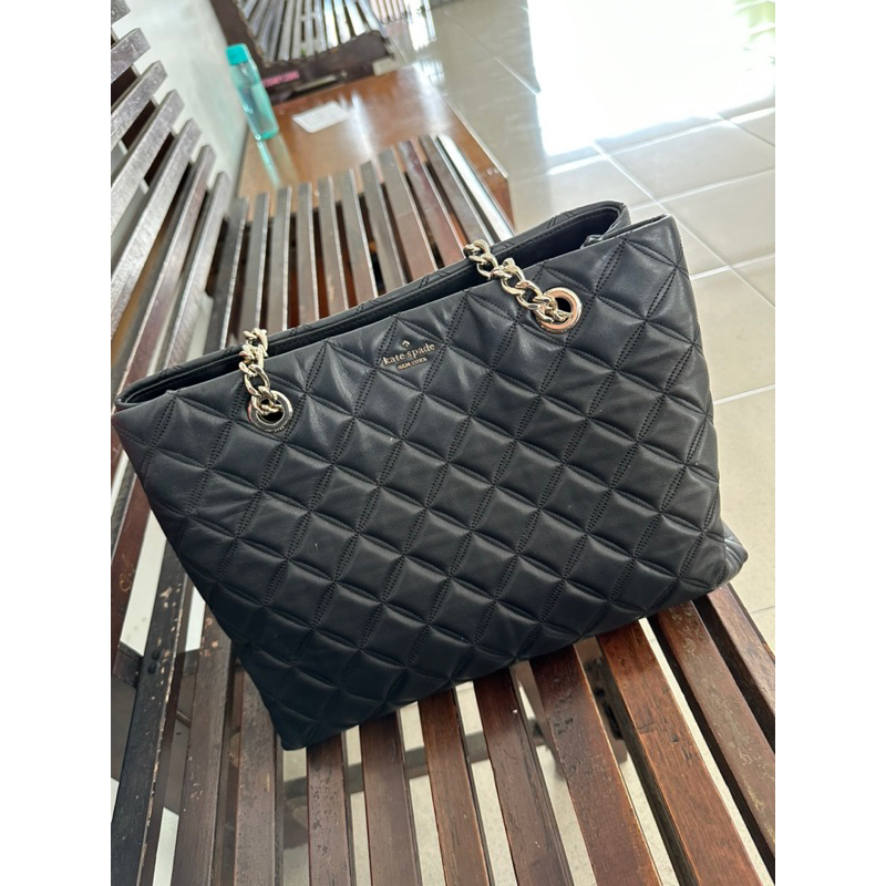 Preloved Kate Spade Natalie Natalia Tote Bag Black