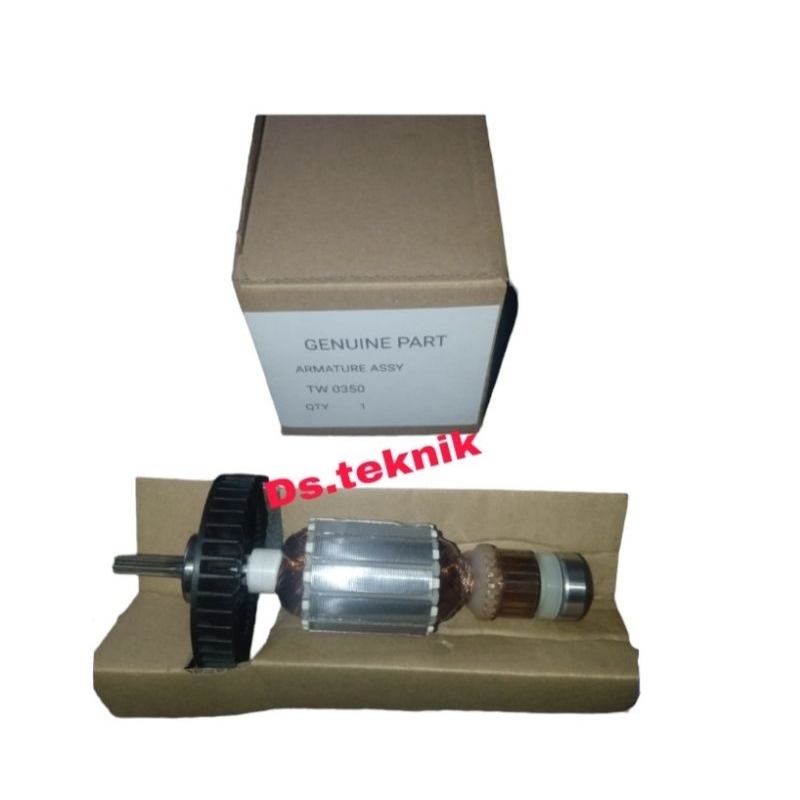 Armature Angker mesin Impact TW 0350 TW 0350 Makita