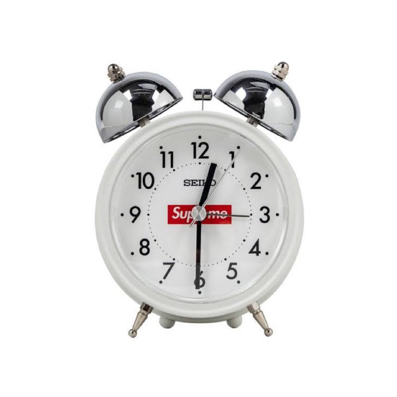 Sup. Seiko Alarm Clock White