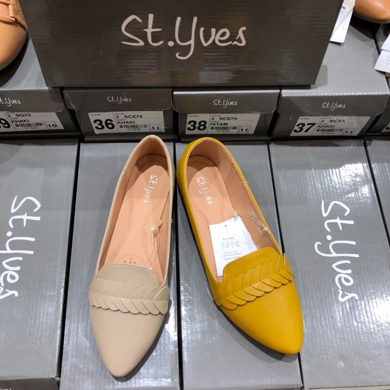 St.Yves sepatu flat wanita branded Matahari