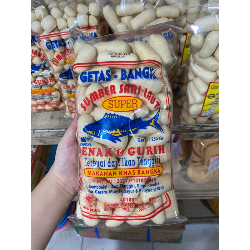 

Getas Bangka “Sumber Sari Laut”panjang 250g