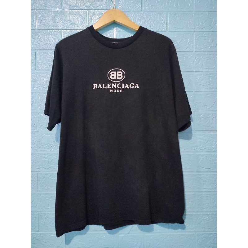 t shirt balenciaga BB mode tee second original