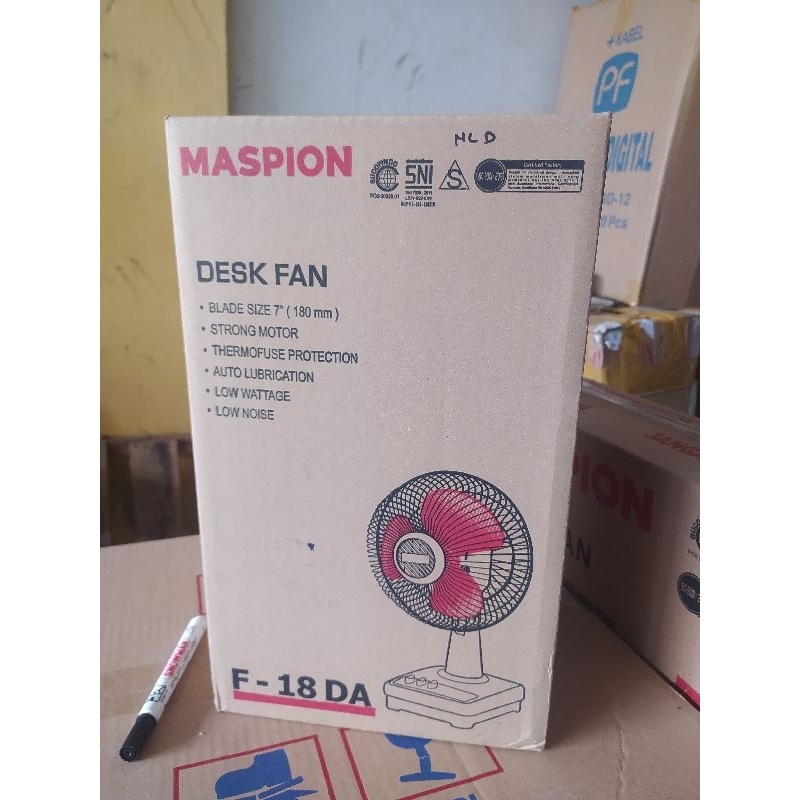 Deskfan Kipas angin meja Maspion F-18DA