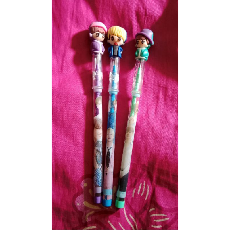 

pensil karakter BTS